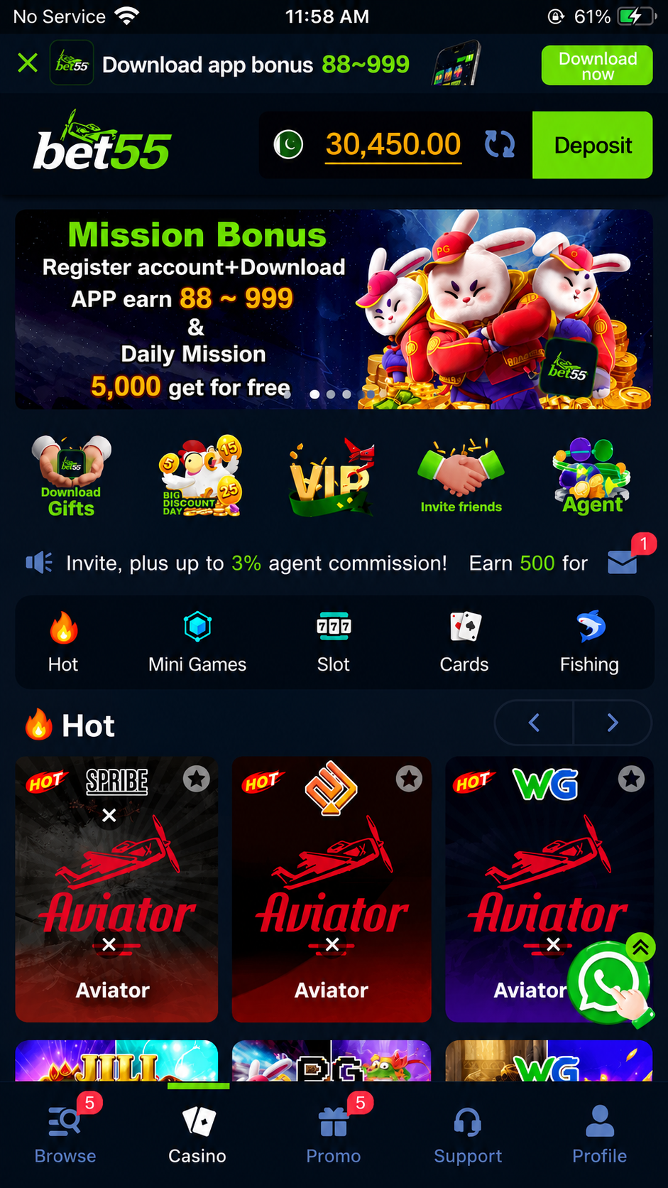 App screenshot
