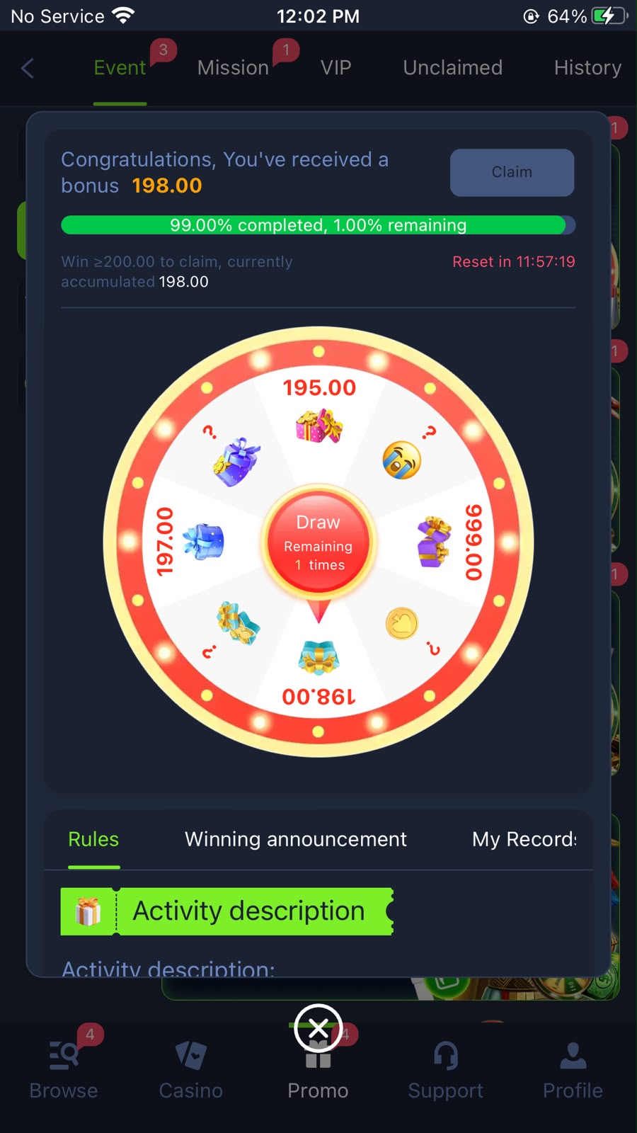 App screenshot