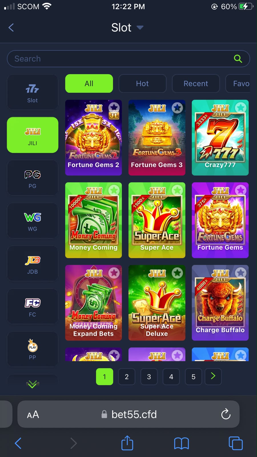 App screenshot